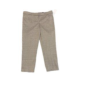 Amanda + Chelsea Pant 89731031 Black Camel Size 16 NWT